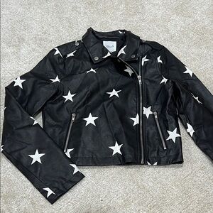 Le Lis Black Jacket with White Stars